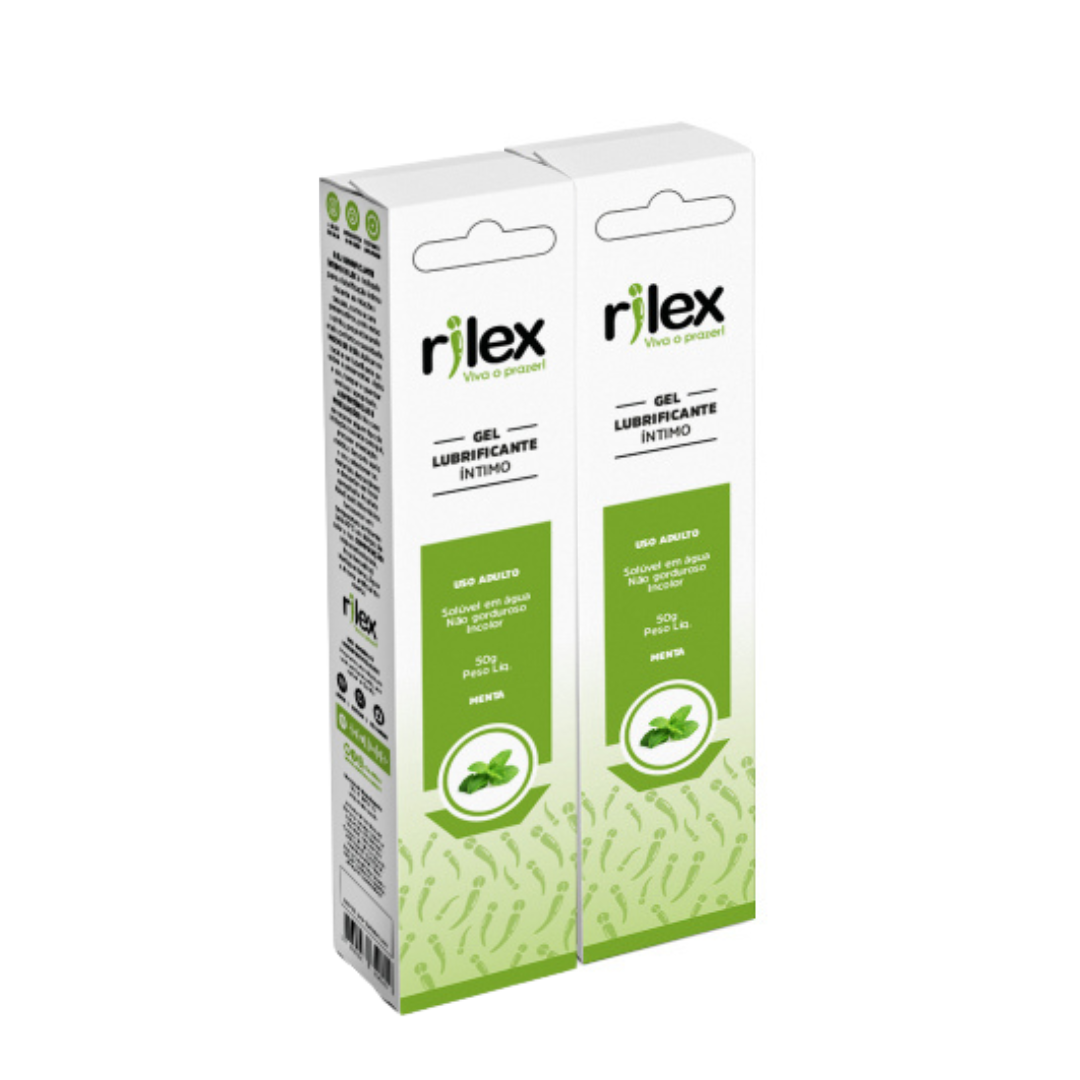 Gel Lubrificante Intimo Rilex Menta 50g