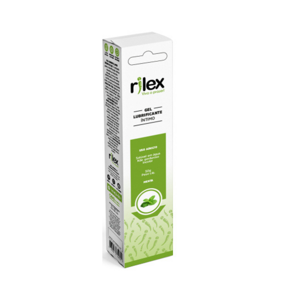 Gel Lubrificante Intimo Rilex Menta 50g