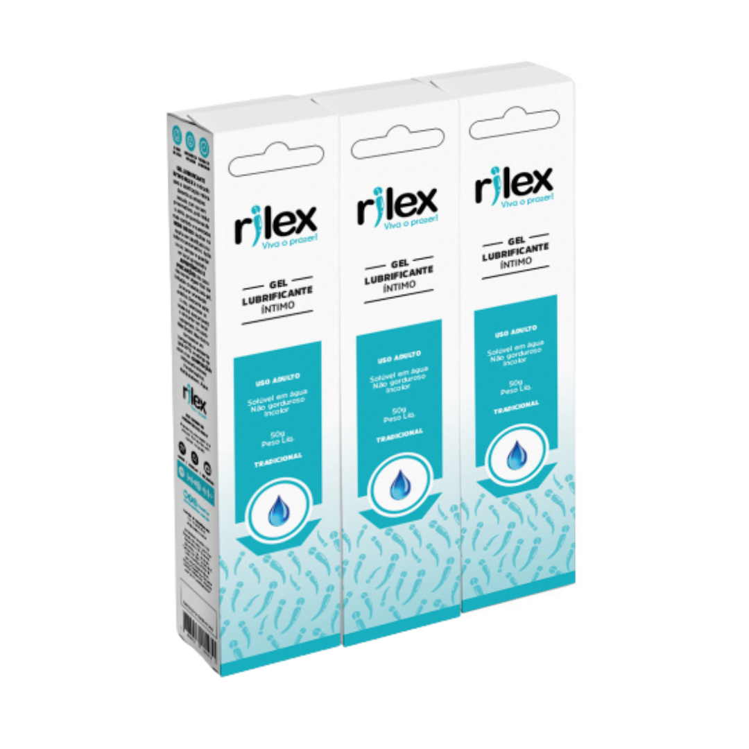 Gel Lubrificante Intimo Rilex Tradicional 50g