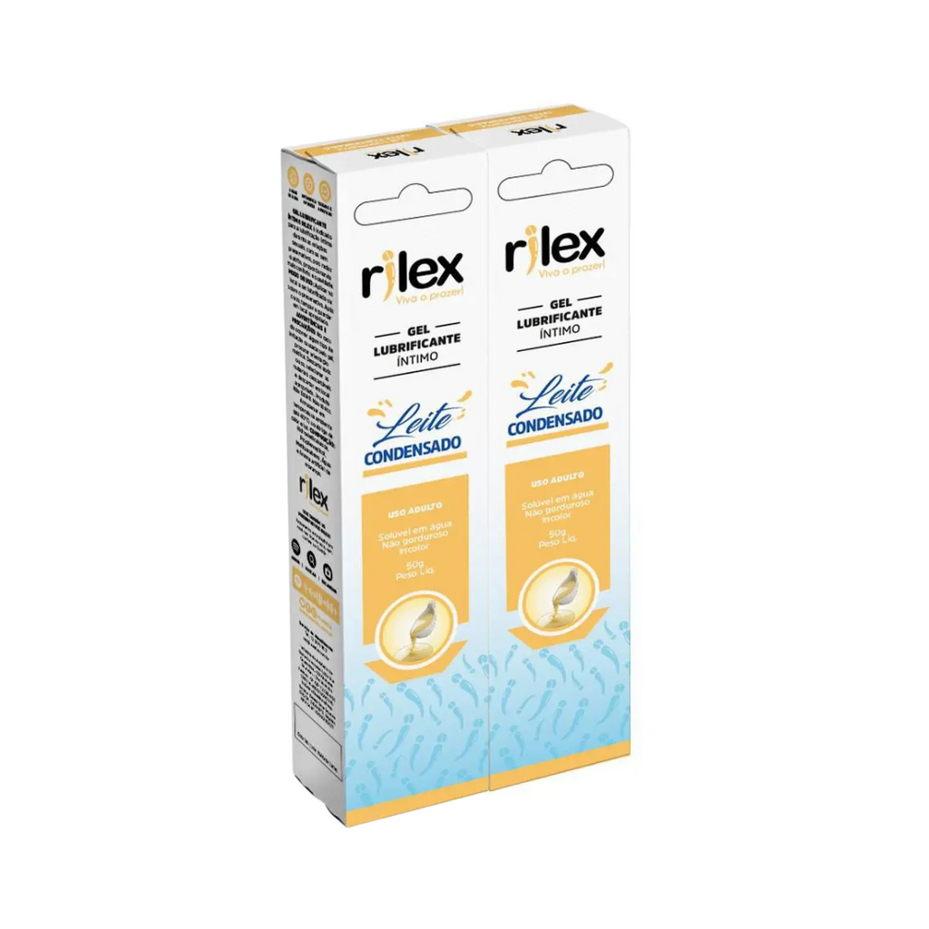 Gel Lubrificante Intimo Rilex Leite Condensado 50g
