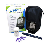 Kit Medidor De Glicose G-tech Free Lite Completo