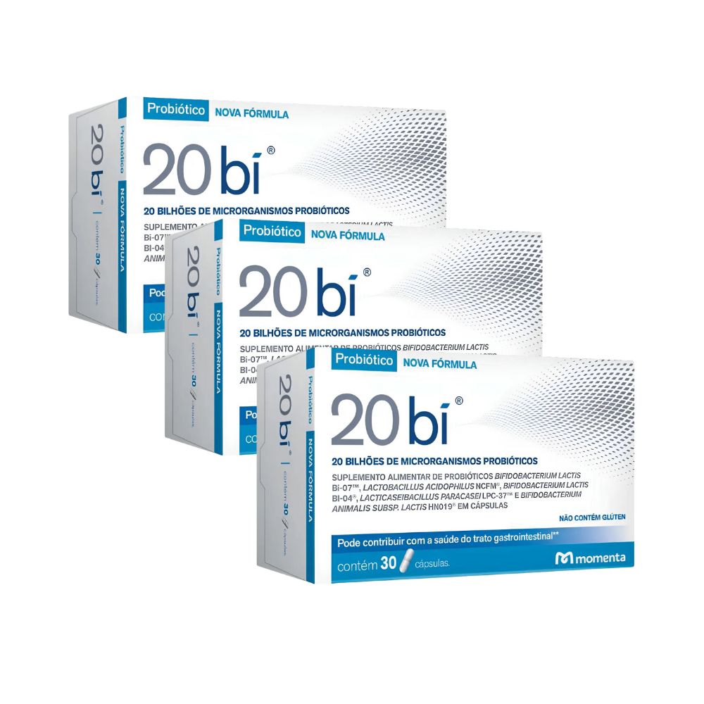 20 Bi Probiotico 30 Cápsulas Momenta