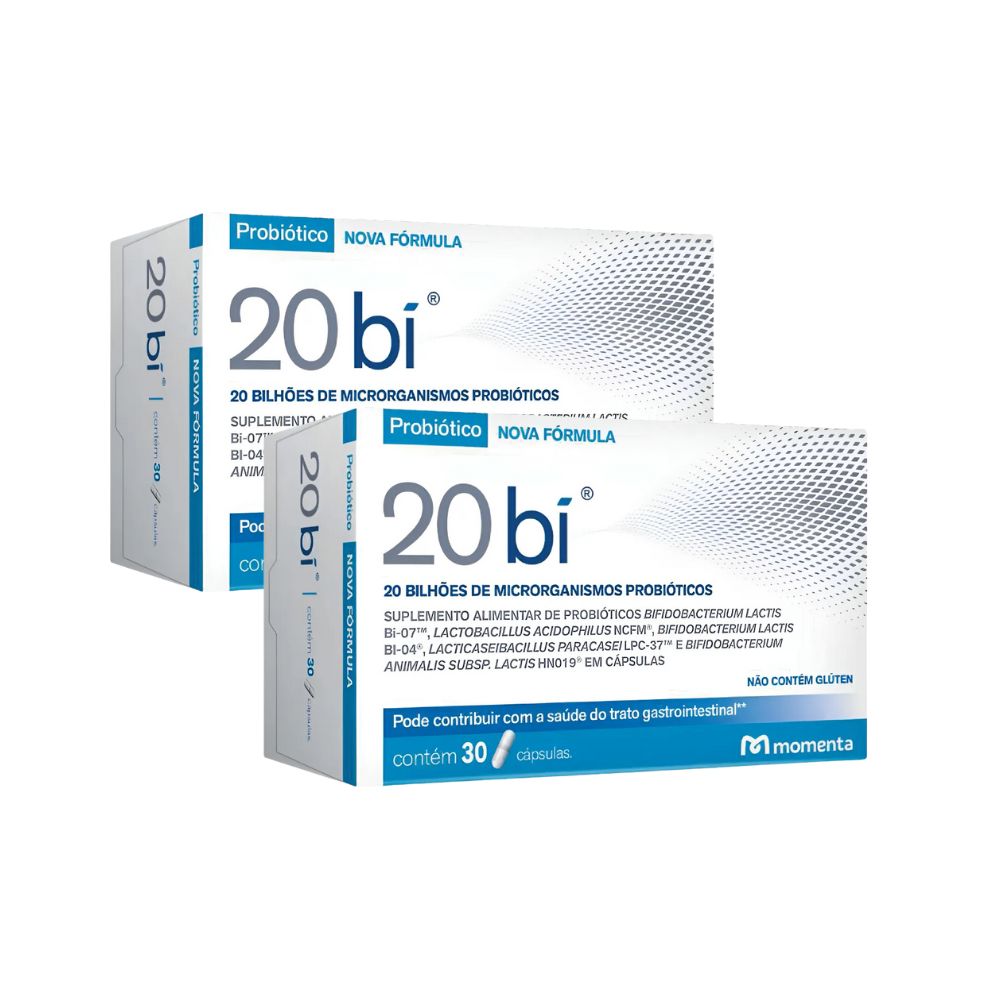 20 Bi Probiotico 30 Cápsulas Momenta