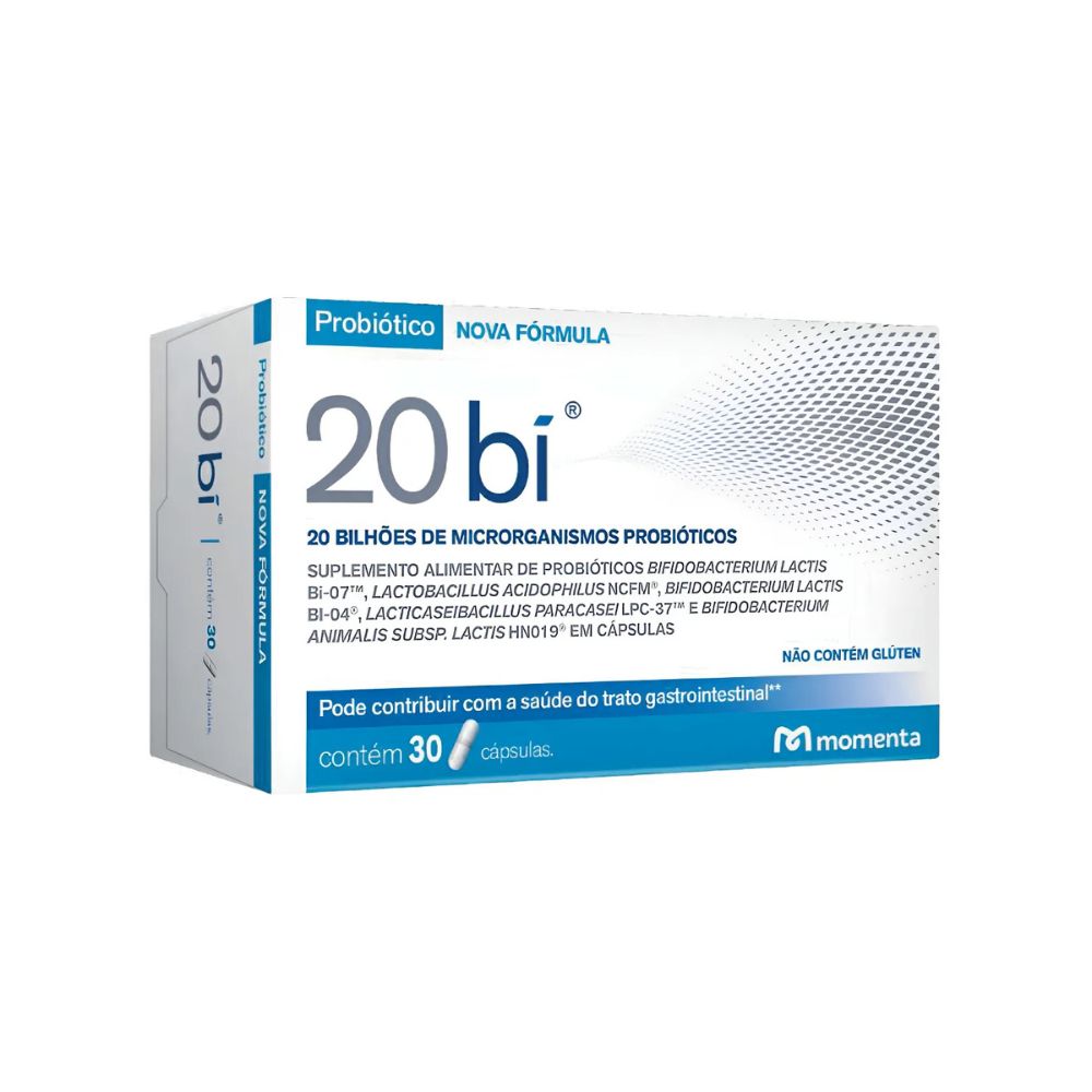 20 Bi Probiotico 30 Cápsulas Momenta