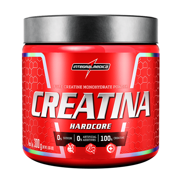 Creatina Hardcore Integral Médica 300g