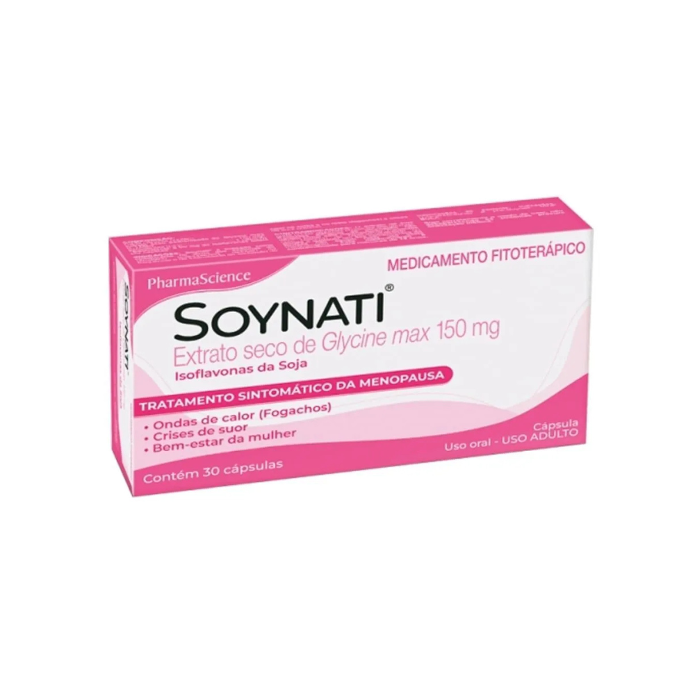 Soynati Isoflavona 150mg 30 Cápsulas