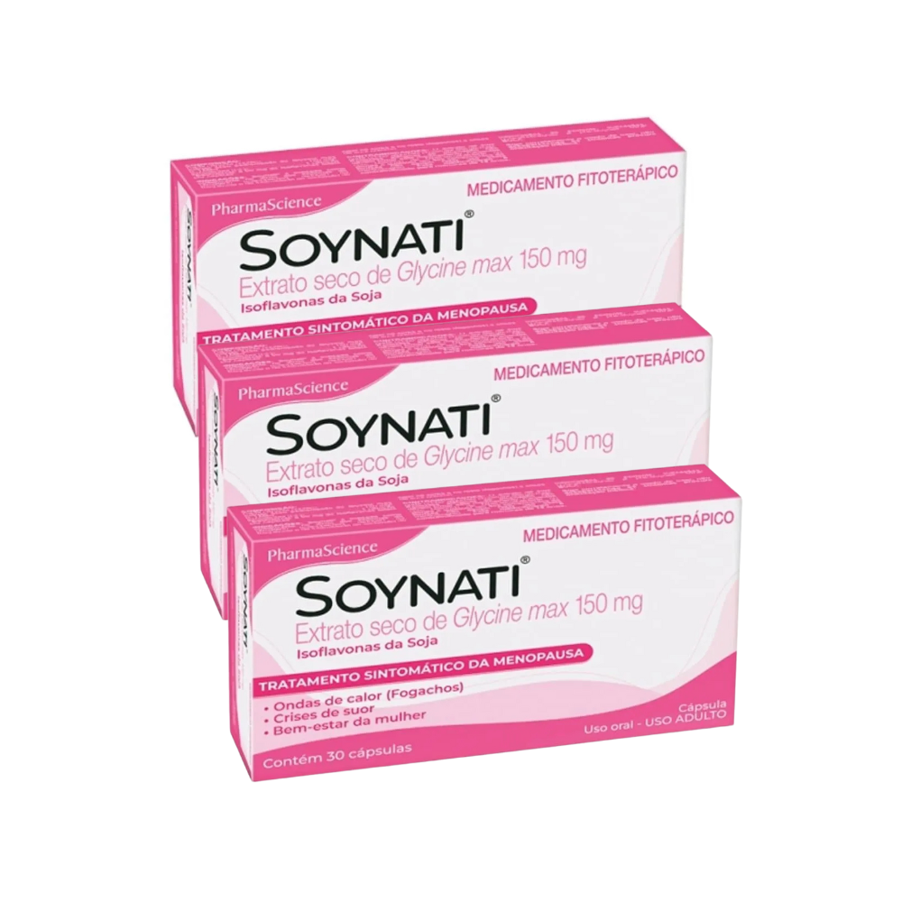 Soynati Isoflavona 150mg 30 Cápsulas