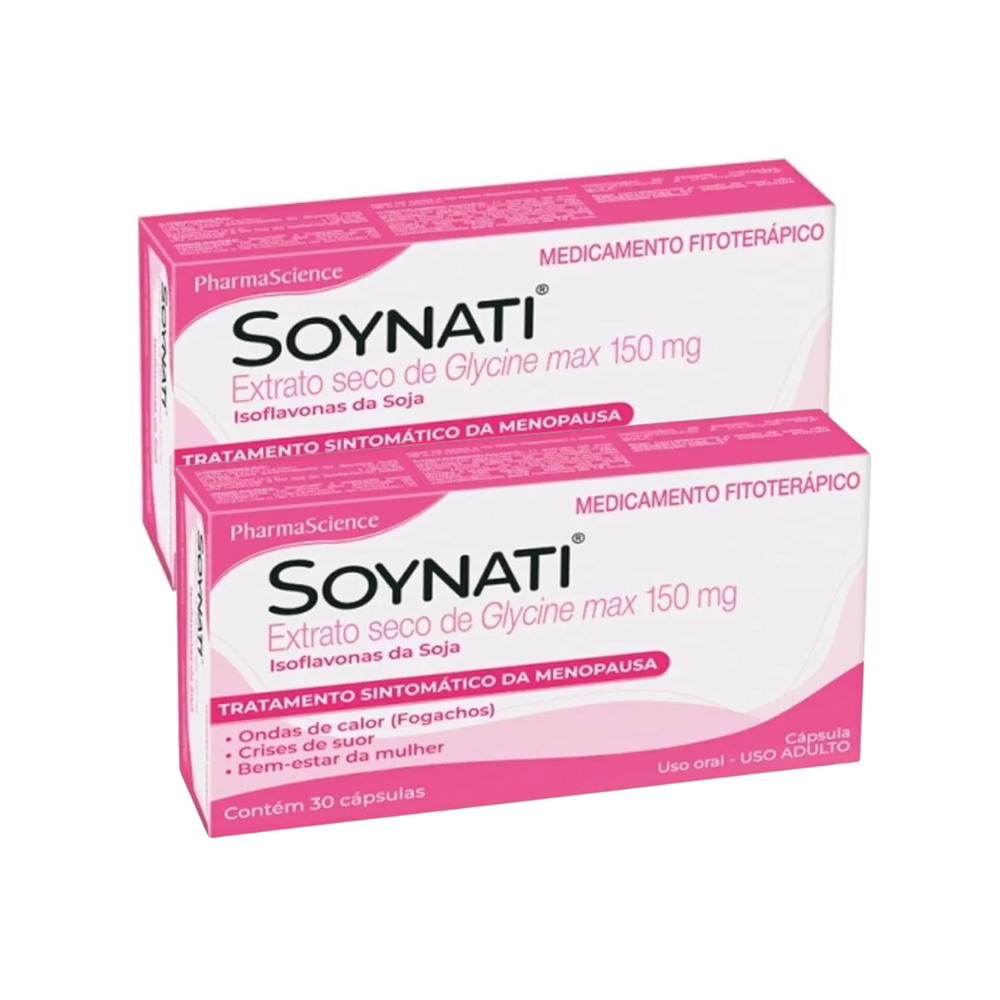 Soynati Isoflavona 150mg 30 Cápsulas