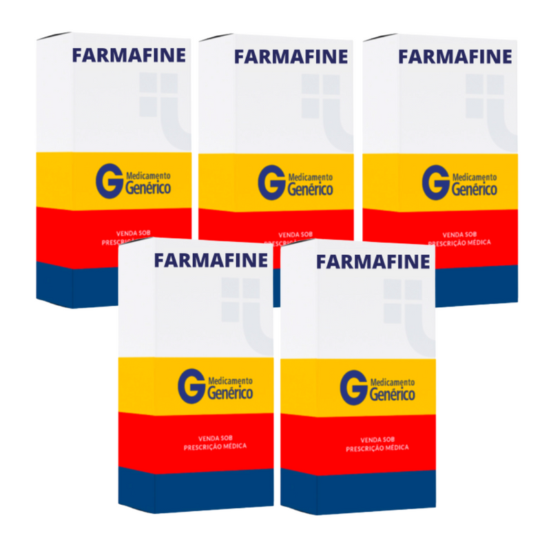 Olmesartana 20mg 30 Comprimidos Eurofarma - Kit com 5 Caixas - farmafine.com.br