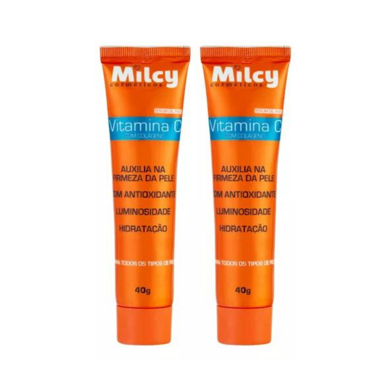 Milcy Facial - Sérum Colágeno e Vitamina C 40g - farmafine.com.br