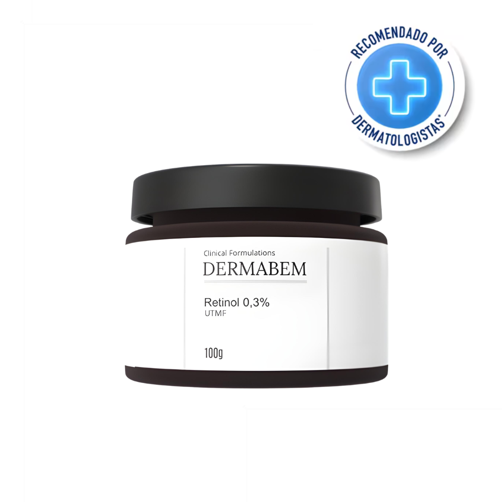 Retinol 0,3% Creme Facial Anti-idade Dermabem Clinical Formulations 100g