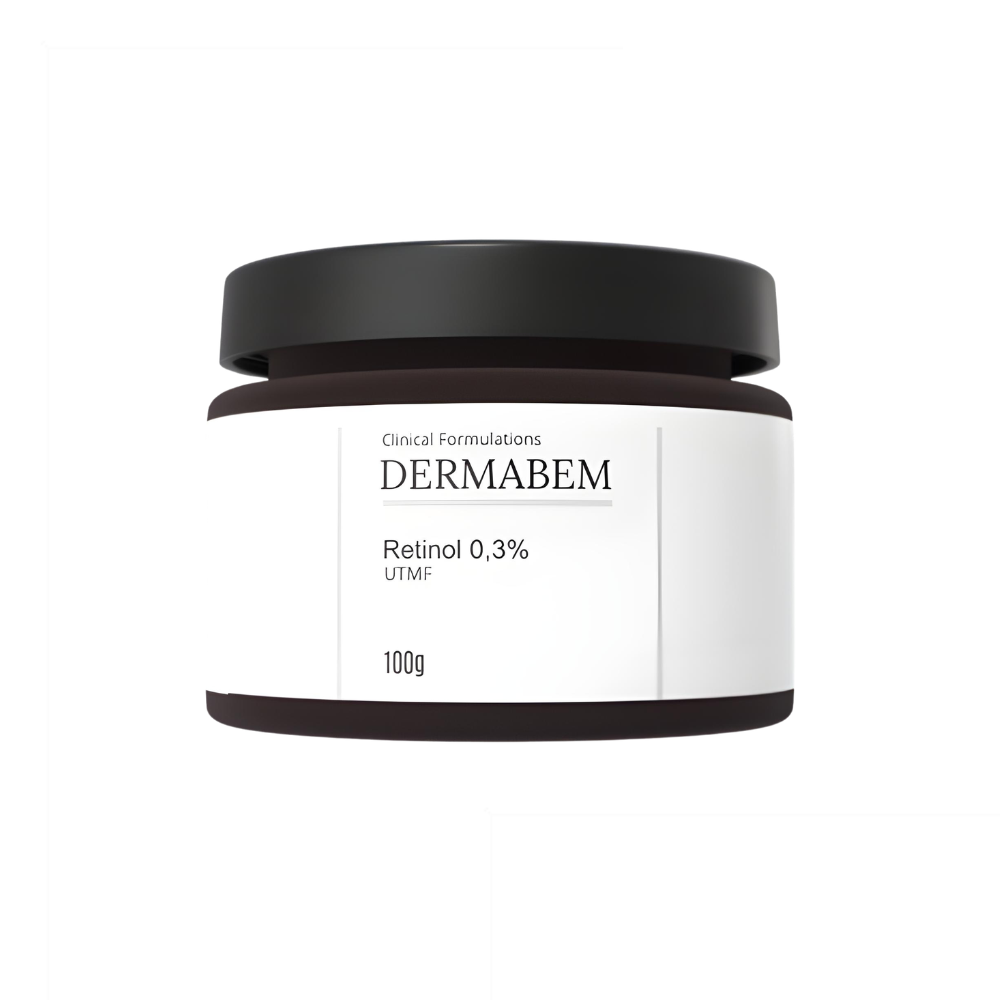 Retinol 0,3% Creme Facial Anti-idade Dermabem Clinical Formulations 100g