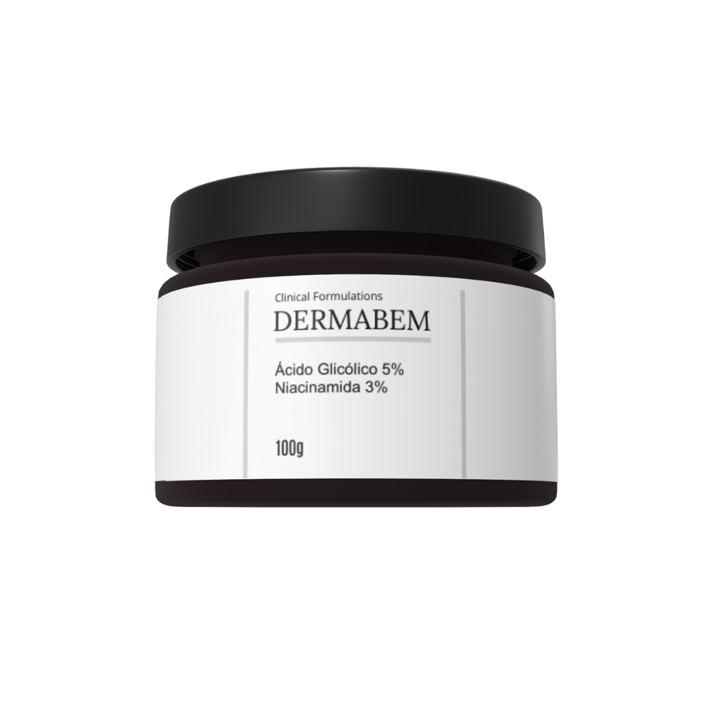 Ácido Glicólico Creme Facial Dermabem Clinical Formulations 100g