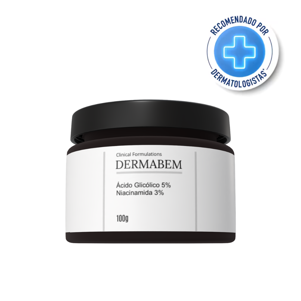 Ácido Glicólico Creme Facial Dermabem Clinical Formulations 100g