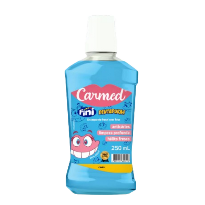 Carmed Fini Enxaguante Bucal Sabor Dentadura Cimed 250ml