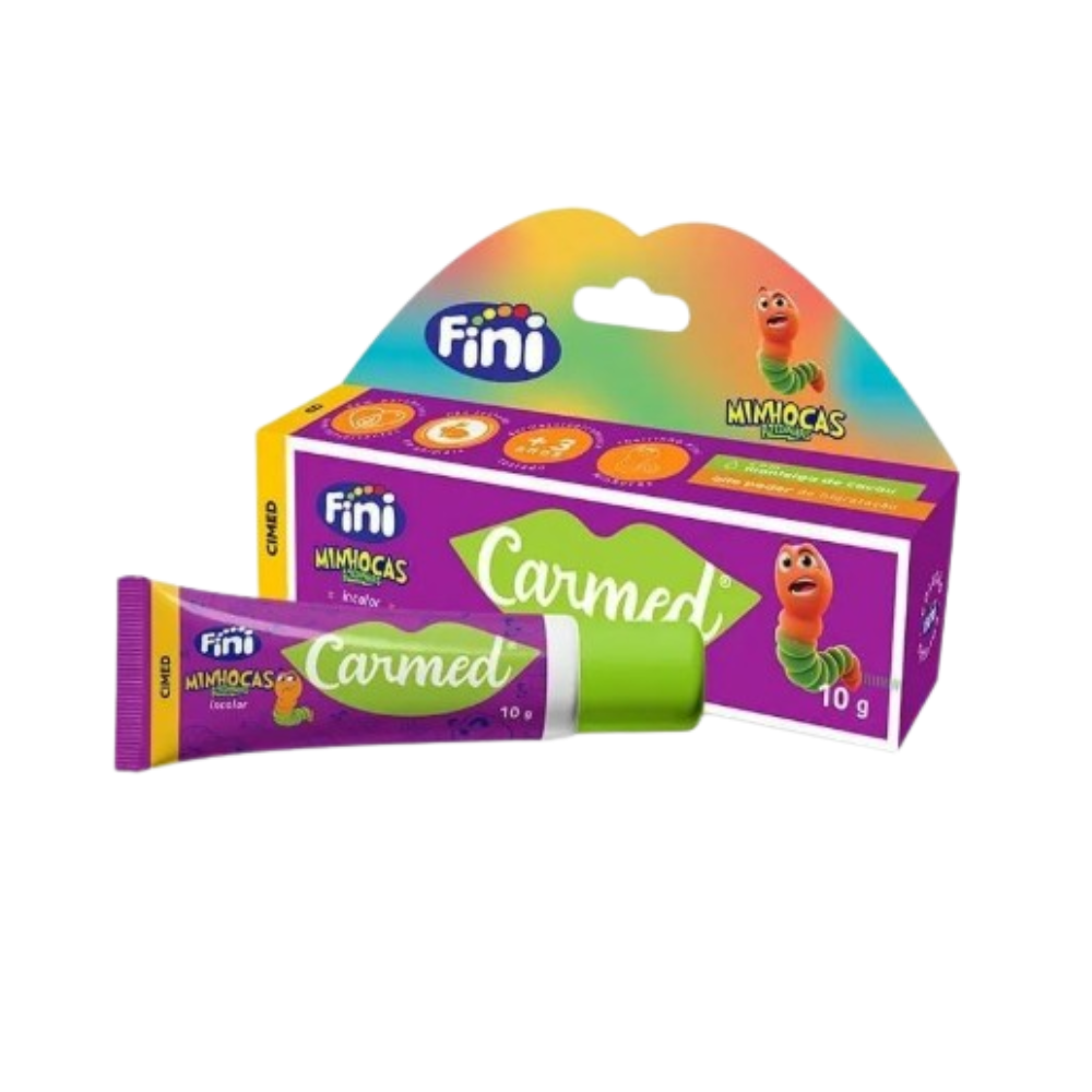 Carmed Hidratante Labial Cimed Minhocas 10g