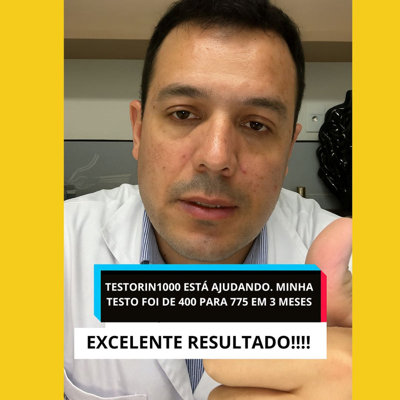 Testorin1000 Com 60 Cápsulas Revestida