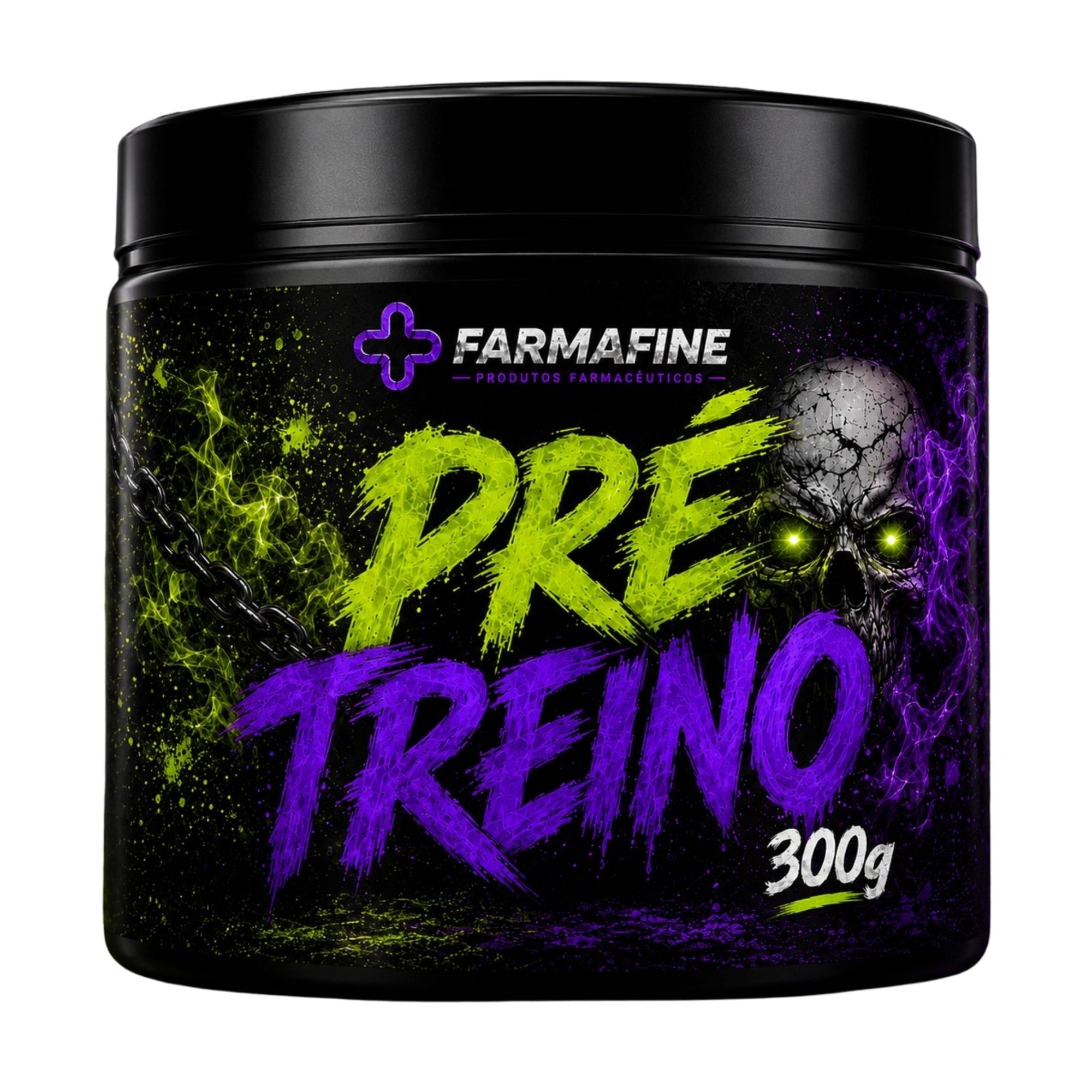 Pré-Treino Farmafine 300g | Com Beterraba, Beta-Alanina, L-Arginina, Taurina, Gengibre, Guaraná e L-Tirosina