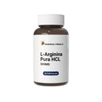 L-Arginina Pura HCL 500mg Primordial Fórmulas Com 30 Cápsulas