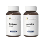 L- Arginina  500mg Primordial Fórmulas Com 30 Cápsulas