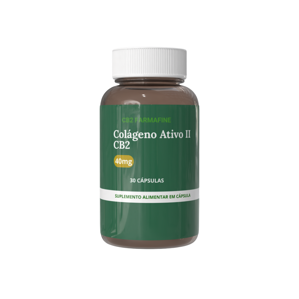 Colágeno Ativo II CB2 Farmafine Com 30 Cápsulas