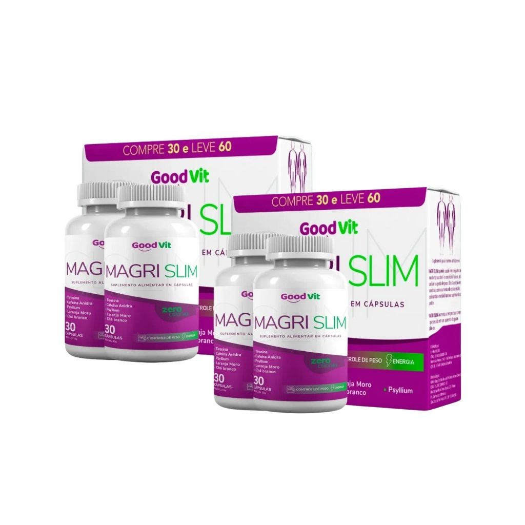 Kit Magri Slim 60 Cápsulas
