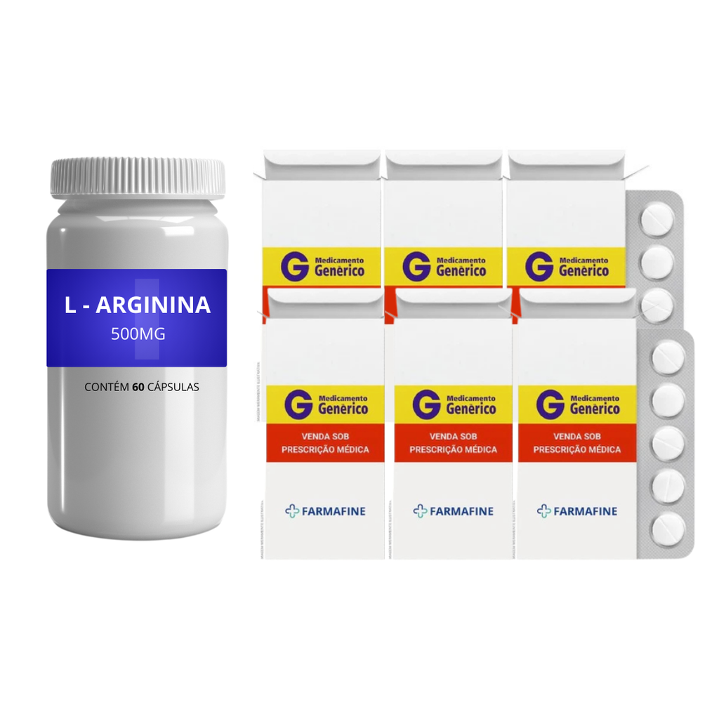 Kit Tadalafila Eurofarma Diário | Arginina Com 60 Cápsulas