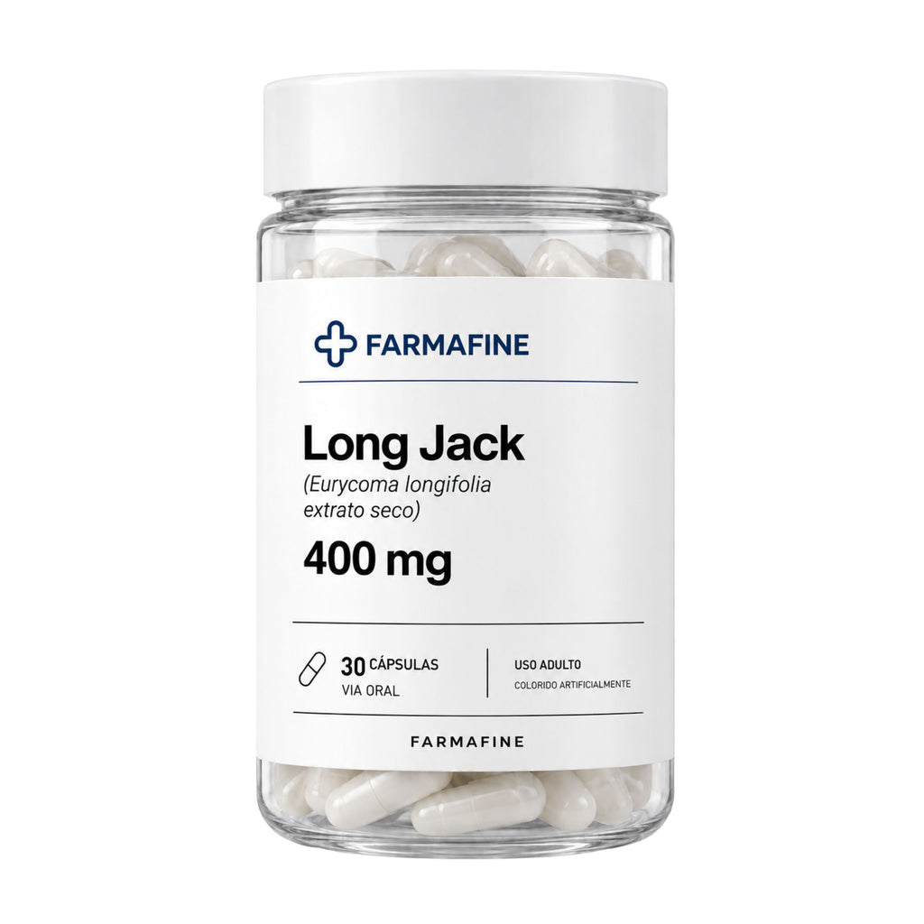 Long Jack Concentrado 400mg Farmafine 30 Cápsulas | Laboratório Farmafine