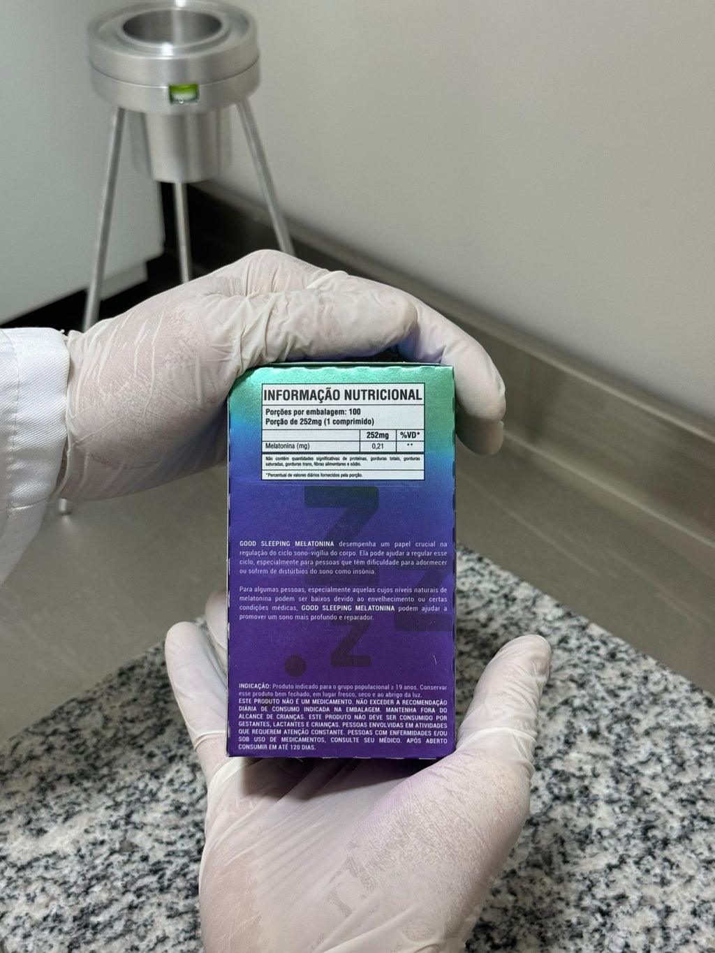 Melatonina Concetrada (Pura) Com 100 Comprimidos