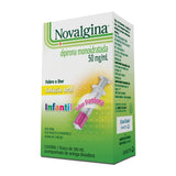 Analgésico Novalgina Solução Oral 50mg/ml com Seringa Dosadora 100 ml