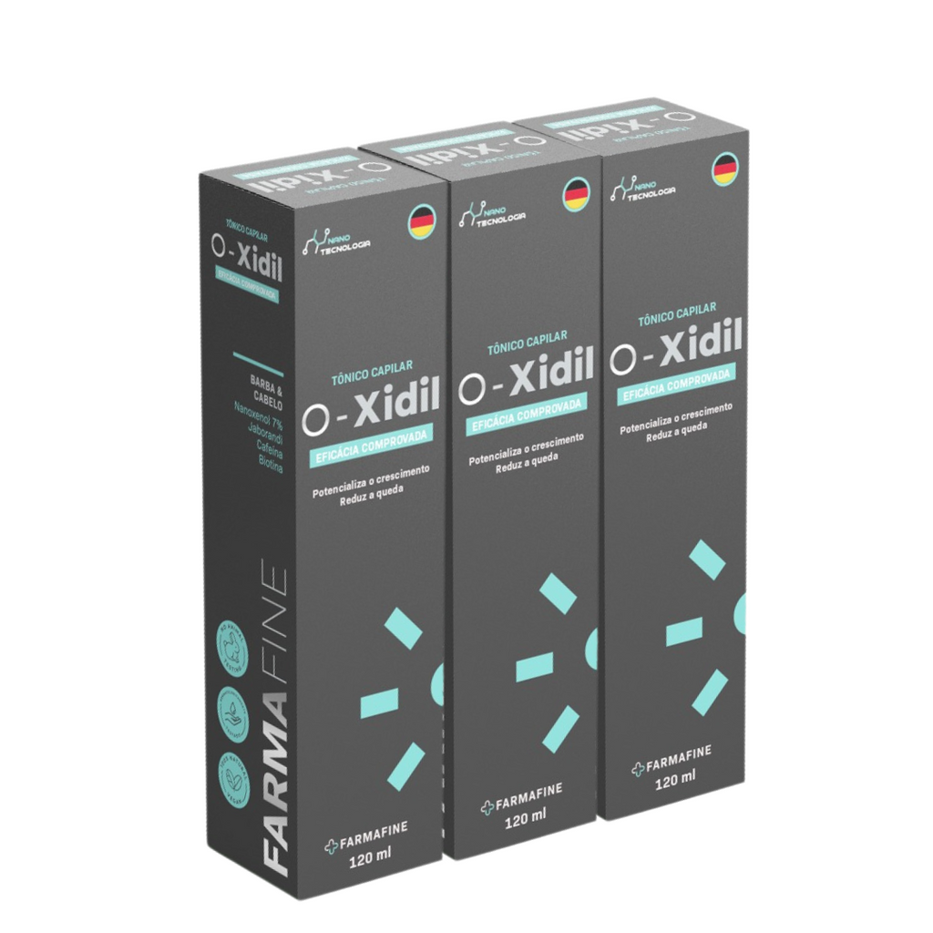 Kit 2 O-Xidil Nano Tecnologia Capilar 120ml