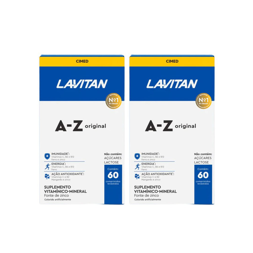 Lavitan A-Z Original com 60 Cápsulas