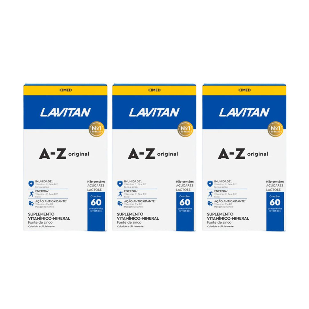 Lavitan A-Z Original com 60 Cápsulas
