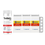 Kit Tadalafila Ems 20mg Com 4 Comprimidos + Testorin 1000 Com 60 Cápsulas Revestida