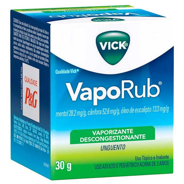 Vick VapoRub Descongestionante Pomada 30g