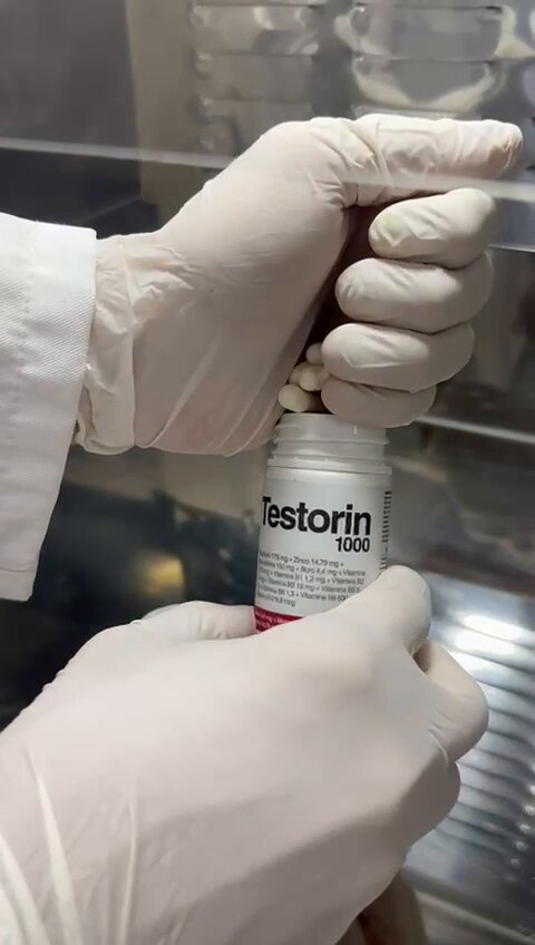 Kit Tadalafila Germed Diário 5mg + Testorin 1000 Com 60 Cápsulas Revestida