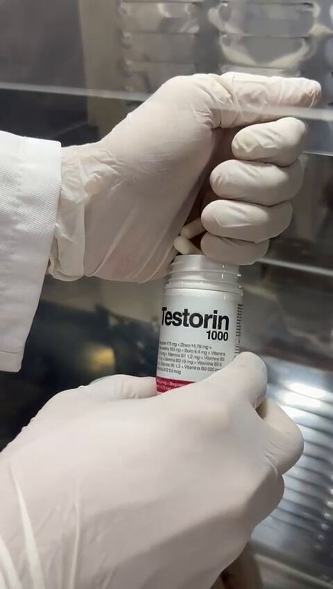 Kit Tadalafila Germed Diário 5mg + Testorin 1000 Com 60 Cápsulas Revestida