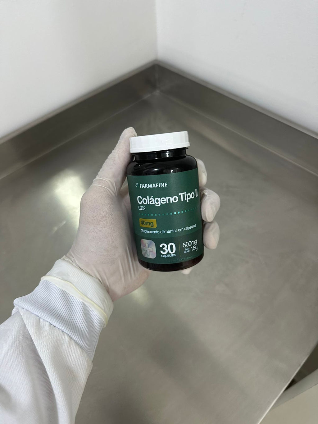 Colágeno Ativo II CB2 Farmafine Com 30 Cápsulas