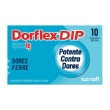 Dorflex DIP 1g Analgésico e Antitérmico 10 Comprimidos