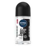 Desodorante Antitranspirante Roll On Nivea Men Black&White Invisible 50ml