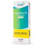 Vitamina D3 2000ui Biolab 30 Cápsulas - farmafine.com.br